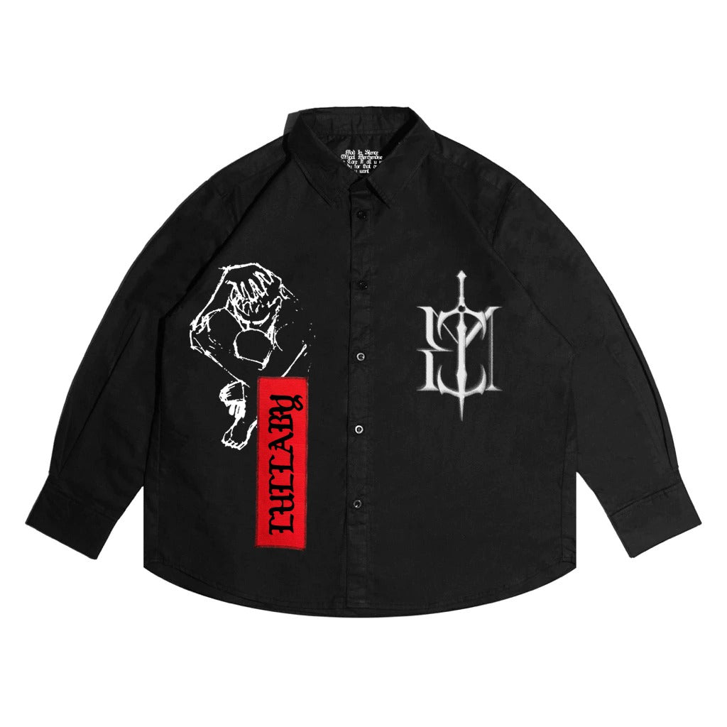 PRE-ORDER OFFICIAL MERCH KEMEJA MAD IN SILENCE