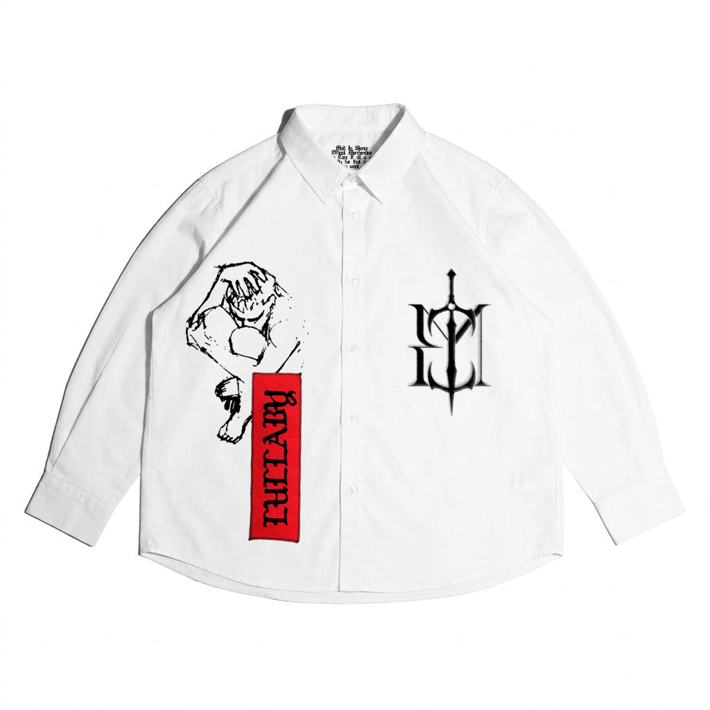 PRE-ORDER OFFICIAL MERCH KEMEJA MAD IN SILENCE